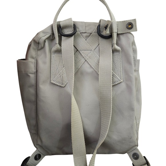 Fjallraven Kanken‎ Mini Backpack Gray Lightweight Everyday School Travel - Picture 9 of 11